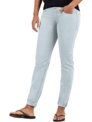 Timezone Dżinsy "Enya" - Slim fit - w kolorze błękitnym rozmiar: W28. Niebieskie jeansy damskie Timezone. Za 105.38 zł.