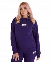 ELLESSE BLUZA DAMSKA Z KAPTUREM SPORTOWA KOLOR FIOLETOWY. Fioletowe bluzy sportowe damskie Ellesse, l, bez wzorów, z bawełny, bez ramiączek, z kapturem. Za 149.86 zł.