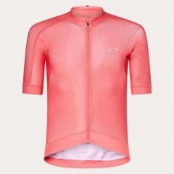 Koszulka rowerowa męska Oakley ENDURANCE MIX różowa FOA406782-41I r M. Czerwone t-shirty sportowe męskie Oakley, l, z elastanu, bez ramiączek, na fitness i siłownię. Za 509.36 zł.