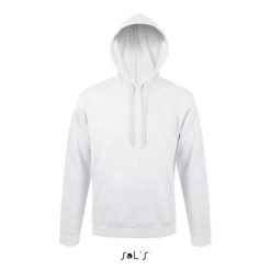 Bluza z kapturem Sol's Snake. Szare bluzy sportowe damskie SOL'S, m, bez wzorów, z materiału, bez ramiączek, z kapturem. Za 100.20 zł.
