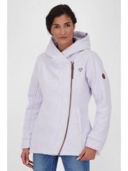 Alife and kickin Kurtka przejściowa "CataleyaAK" w kolorze fioletowym rozmiar: L. Różowe kurtki damskie Alife and Kickin, l, z aplikacjami, ze skóry, bez kaptura. Za 315.50 zł.