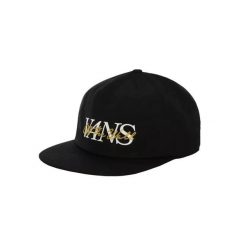 Czapka z daszkiem męska On The Shallow Cap. Czarne czapki męskie Vans, bez wzorów, z nylonu. Za 69.99 zł.