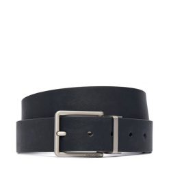 Pasek Calvin Klein. Czarne paski męskie CALVIN KLEIN, bez wzorów. Za 289.99 zł.