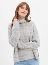 Drykorn Wełniany sweter z alpaką - Varisa Kobiety niebieski|biały|beżowy, M. Białe swetry klasyczne damskie Drykorn, m, z wełny, bez kołnierzyka. Za 479.95 zł.