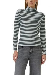 S.Oliver Koszulka w kolorze szarym rozmiar: 44. Szare bluzki damskie S.Oliver, s, bez wzorów, z bawełny, bez kołnierzyka. Za 52.99 zł.