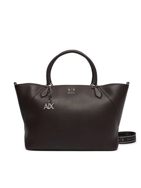 Armani Exchange Torebka XW003142 AF26569 U6032 Brązowy ciemny. Brązowe torebki klasyczne damskie Armani Exchange, bez wzorów, ze skóry, bez dodatków. Za 829.99 zł.