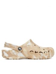 Crocs Klapki BAYA MARBLED CLOG 206935-2ZM Beżowy. Brązowe klapki i japonki męskie Crocs, z tworzywa sztucznego. Za 199.99 zł.