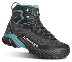 Buty trekkingowe damskie Kayland Duke Mid Ws GTX - black / azure. Czarne obuwie trekkingowe damskie Kayland. Za 881.00 zł.