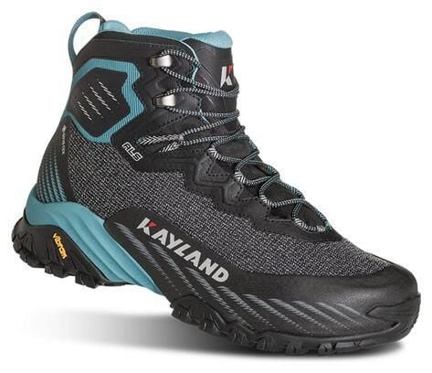 Buty trekkingowe damskie Kayland Duke Mid Ws GTX - black / azure. Czarne obuwie trekkingowe damskie Kayland. Za 881.00 zł.