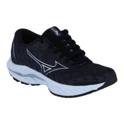 Buty do biegania damskie Mizuno Wave Inspire 19. Czarne obuwie do biegania damskie Mizuno, mizuno wave. Za 389.99 zł.