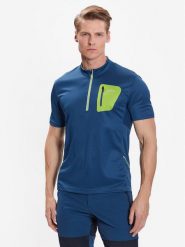 CMP Koszulka rowerowa 3C89757T Niebieski Regular Fit. Niebieskie t-shirty sportowe męskie CMP, m, z syntetyku, bez ramiączek. Za 199.99 zł.