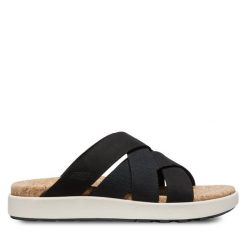 Klapki Keen. Czarne klapki damskie Keen, bez wzorów, bez obcasa. Za 269.99 zł.
