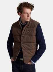 Polo Ralph Lauren Bezrękawnik 710B26155003 Brązowy Regular Fit. Brązowe kamizelki męskie Polo Ralph Lauren, m, z bawełny. Za 1,358.99 zł.