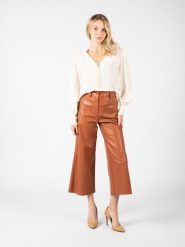 Pinko Spodnie "Campo" | 1G1699 Y6W7 | Kobieta | Brązowy. Brązowe spodnie materiałowe damskie Pinko, bez wzorów, z tkaniny. W wyprzedaży za 369.00 zł.