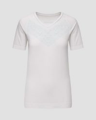 Koszulka biegowa damska X-Bionic Twyce Run Shirt SS White. Białe t-shirty damskie X BIONIC, s, bez wzorów, ze skóry, bez kołnierzyka. Za 280.00 zł.