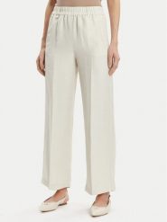 Marella Spodnie materiałowe Papiro 2413131085 Écru Regular Fit. Spodnie materiałowe damskie Marella, bez wzorów, z materiału. Za 499.99 zł.