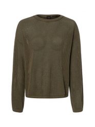 BOSS Orange bluzka z dzianiny Kobiety Bawełna (100%) zielony, XL. Pomarańczowe topy sportowe damskie Boss Orange, uniwersalny, bez wzorów, z bawełny, bez ramiączek. Za 679.95 zł.