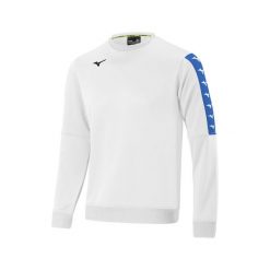 Bluza Mizuno Nara Training. Białe bluzy bez kaptura męskie Mizuno. Za 185.50 zł.