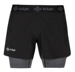Męskie spodenki funkcjonalne Kilpi IRAZU-M. Niebieskie szorty męskie Kilpi, bez wzorów, z materiału. Za 145.50 zł.