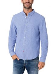 Timezone Koszula - Slim fit - w kolorze błękitnym rozmiar: M. Niebieskie koszule męskie Timezone, m, bez wzorów, bez kołnierzyka, bez ramiączek. Za 87.61 zł.