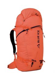 Plecak alpinistyczny Blue Ice Stache 60L - orange. Brązowe plecaki męskie BLUE ICE, bez wzorów, z materiału. Za 1,118.69 zł.
