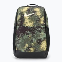 Plecak treningowy Nike Brasilia 9.5 24 l. Zielone plecaki damskie Nike, bez wzorów. Za 199.99 zł.