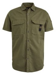 PME Legend Koszula - Regular fit - w kolorze khaki rozmiar: XL. Brązowe koszule męskie PME Legend, xl, bez wzorów, bez kołnierzyka, bez ramiączek. Za 144.92 zł.