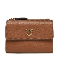 Portfel PINKO. Brązowe portfele damskie Pinko, bez wzorów. Za 749.99 zł.