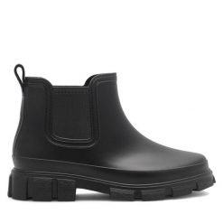 Botki Jenny Fairy. Czarne botki damskie Jenny Fairy, bez obcasa, na płaskiej podeszwie, bez zapięcia. Za 99.99 zł.