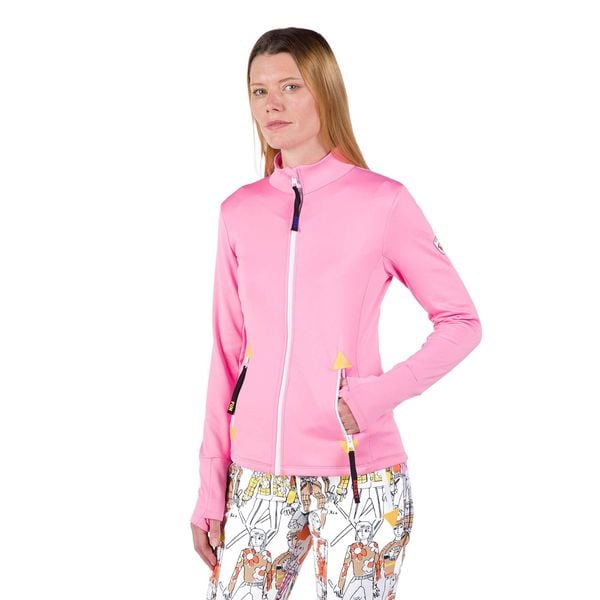 Bluza narciarska damska Rossignol Climi. Czerwone bluzy bez kaptura damskie Rossignol, m, z elastanu. Za 919.99 zł.