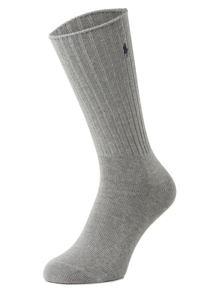 Polo Ralph Lauren Skarpety Mężczyźni Bawełna szary, ONE SIZE. Szare skarpetki męskie Polo Ralph Lauren, bez wzorów, z bawełny. Za 74.95 zł.