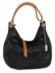 Anna Morellini Skórzana torebka "Concetta" w kolorze czarnym - 38 x 34 x 10 cm rozmiar: onesize. Czarne torebki klasyczne damskie Anna Morellini, bez wzorów, z materiału, bez dodatków. Za 304.99 zł.