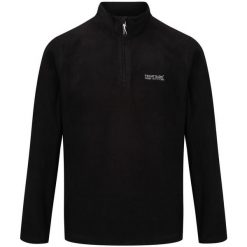 Bluza Polarowa z suwakiem Męska Thompson. Czarne bluzy bez kaptura męskie Regatta, m, z polaru. Za 73.99 zł.