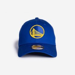 Czapka z daszkiem do koszykówki New Era NBA Golden State Warriors. Czapki męskie New Era, z aplikacjami, z bawełny, eleganckie. Za 119.99 zł.