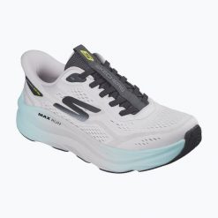 Buty do biegania męskie SKECHERS Max Run. Szare obuwie do biegania damskie Skechers. Za 449.99 zł.