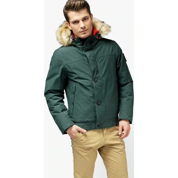 Timberland Kurtka Dv Scar Ridge Snorkel , zielony, rozmiar S. Zielone kurtki męskie Timberland, na zimę, m, bez wzorów, z bawełny, bez kaptura. W wyprzedaży za 783.99 zł.