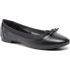 Baleriny JENNY FAIRY W123SS16078-2. Czarne baleriny damskie Jenny Fairy, bez wzorów, z materiału, bez obcasa. Za 39.99 zł.