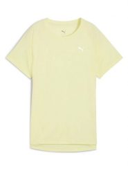 Puma Koszulka "Velocity" w kolorze żółtym do biegania rozmiar: M. Żółte bluzki sportowe damskie Puma, m, z materiału, bez kołnierzyka, bez ramiączek. Za 78.47 zł.