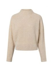 Opus Damski sweter z dzianiny - Posmic Kobiety beżowy|srebrny marmurkowy, 36. Brązowe swetry klasyczne damskie Opus, z dzianiny, bez kołnierzyka. Za 449.95 zł.