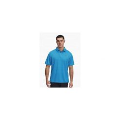 Męska Koszulka Polo Under Amour Tech Polo. Niebieskie koszulki polo męskie Under Armour, m, bez wzorów, bez ramiączek. Za 169.99 zł.
