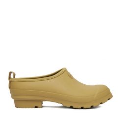 Kalosze Hunter. Brązowe kalosze damskie Hunter, bez wzorów. Za 199.99 zł.