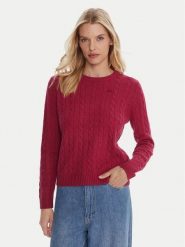 Robe di Kappa Sweter 65116CW Różowy Regular Fit. Czerwone swetry klasyczne damskie Robe di Kappa, xl, z wełny, bez kołnierzyka. Za 249.99 zł.