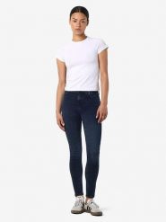 Noisy may Dżinsy "Nmsendie" - Skinny fit - w kolorze granatowym rozmiar: W32/L32. Niebieskie jeansy damskie Noisy may. Za 122.96 zł.