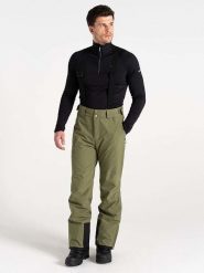 Dare 2b Spodnie narciarskie "Achieve II" w kolorze khaki rozmiar: XXL. Brązowe spodnie materiałowe męskie Dare 2b, bez wzorów. Za 236.61 zł.