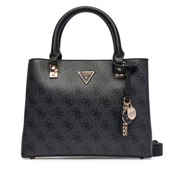 Torebka Guess. Szare torebki klasyczne damskie Guess, z aplikacjami, bez dodatków. Za 459.99 zł.