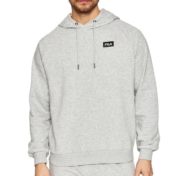 Bluza z kapturem Fila Belfort. Szare bluzy z kapturem męskie Fila, l, z bawełny. Za 129.00 zł.