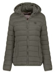 Geographical Norway Kurtka pikowana w kolorze khaki rozmiar: L. Brązowe kurtki damskie Geographical Norway, l, bez wzorów, bez kaptura. Za 149.31 zł.