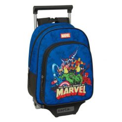 Plecak szkolny MARVEL Niebieski. Niebieskie plecaki męskie marvel, bez wzorów. Za 197.20 zł.