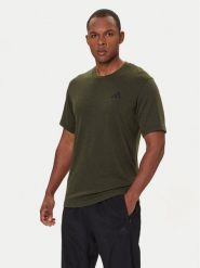 Adidas Koszulka techniczna Train Essentials Feelready Novelty JX2755 Zielony Regular Fit. Zielone t-shirty sportowe męskie Adidas, m, z syntetyku, bez ramiączek, na fitness i siłownię. Za 129.99 zł.