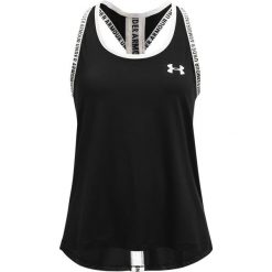 Dziewczęca koszulka typu tank top Under Armour Knockout. Białe koszulki dziewczęce Under Armour, m, bez wzorów, z materiału, bez ramiączek. Za 137.50 zł.